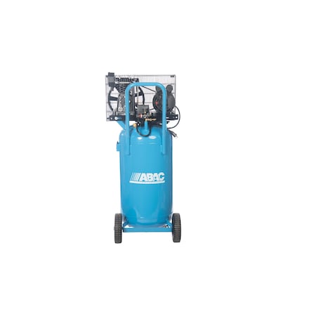 Abac 2 HP 115 Volt Single Phase Single Stage Portable 24 Gallon Vertical Air Compressor AB-224VP